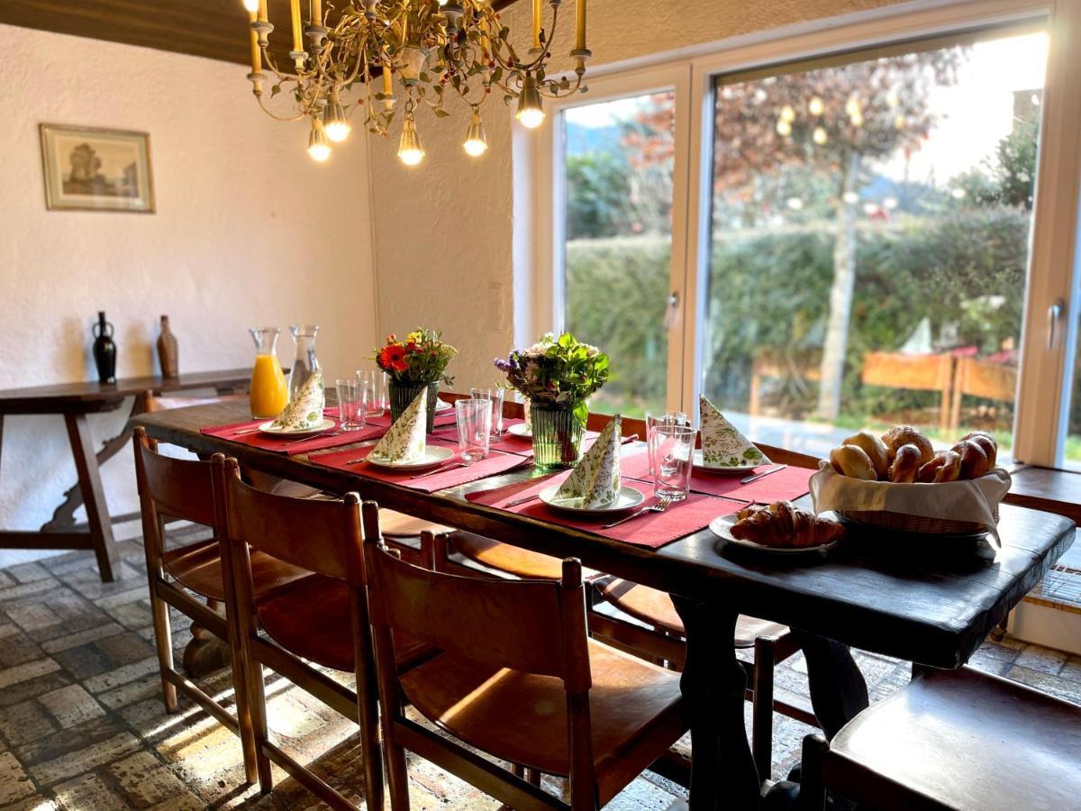 Large Holiday Apartment With Sauna, Terrace, Garden And Open Fireplace Lenggries Exterior photo